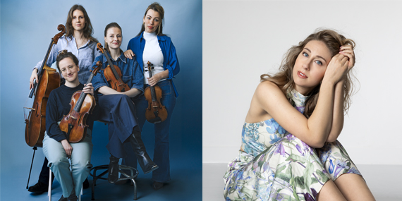 Elisabeth Hetherington en ADAM Quartet