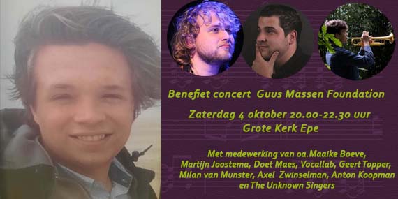 Benefiet concert Guus Massen Foundation